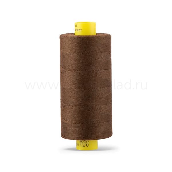 Нитка Gutermann Mara 120 (1000 метров), 1 кат., универсальная | 816 каштановый