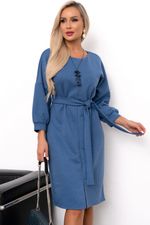 Платье Сара (голубой) Р11-989/2 Nikol (Акция)