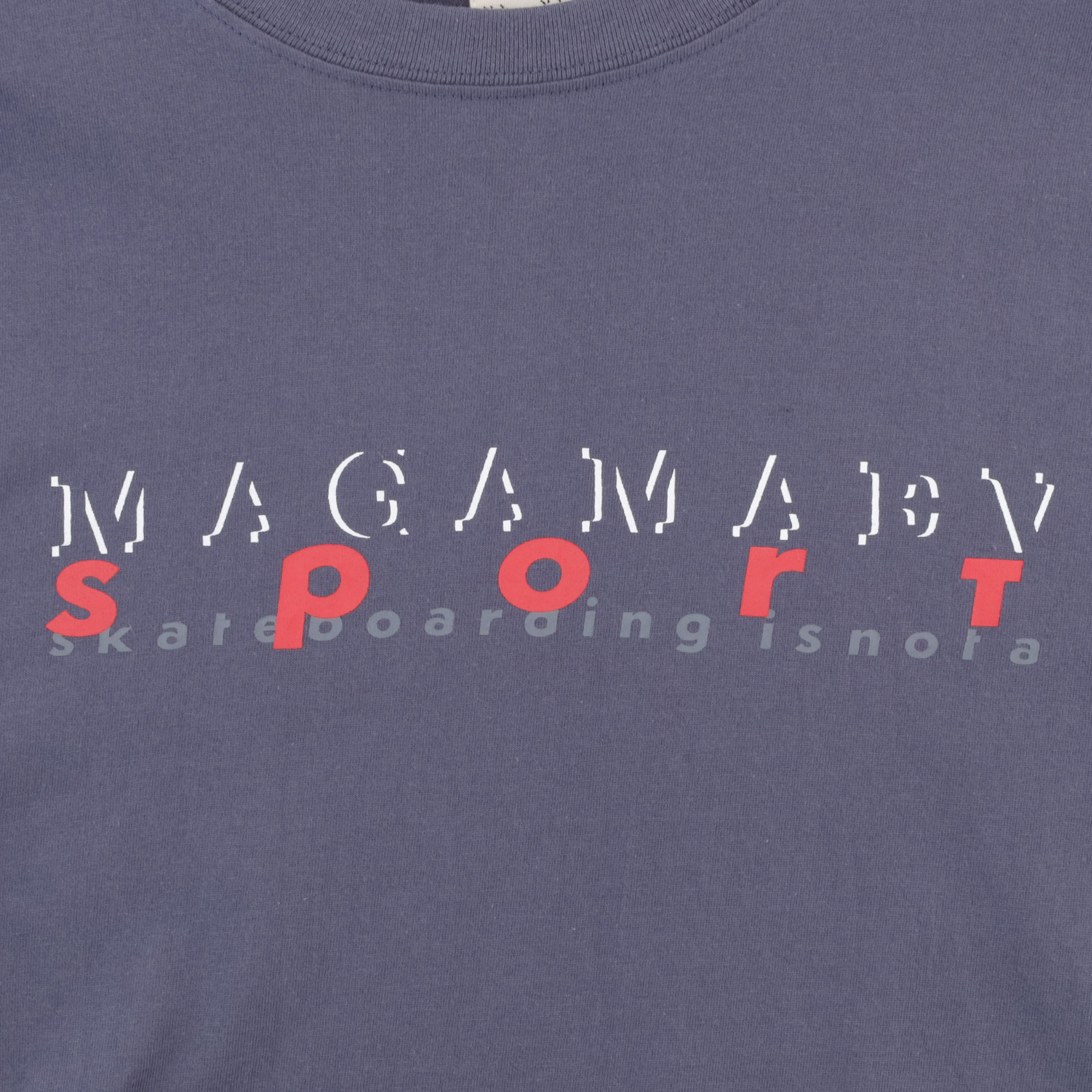 Футболка Magamaev Not a sport t-shirt (graphite) артикул: - купить в магазине Дайс