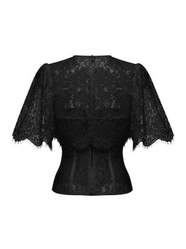 Топ корсетного типа из кружева