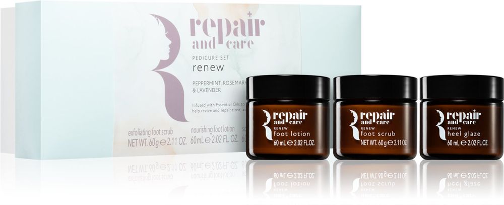 The Somerset Toiletry Co. Repair and Care Pedicure Set Renew - Подарочный набор с мятой, розмарином и лавандой (для ног) /   / GTIN 639136519195