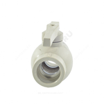 Кран шаровой PP-R серый Дн 32 внутренняя пайка VALFEX 10144032Г