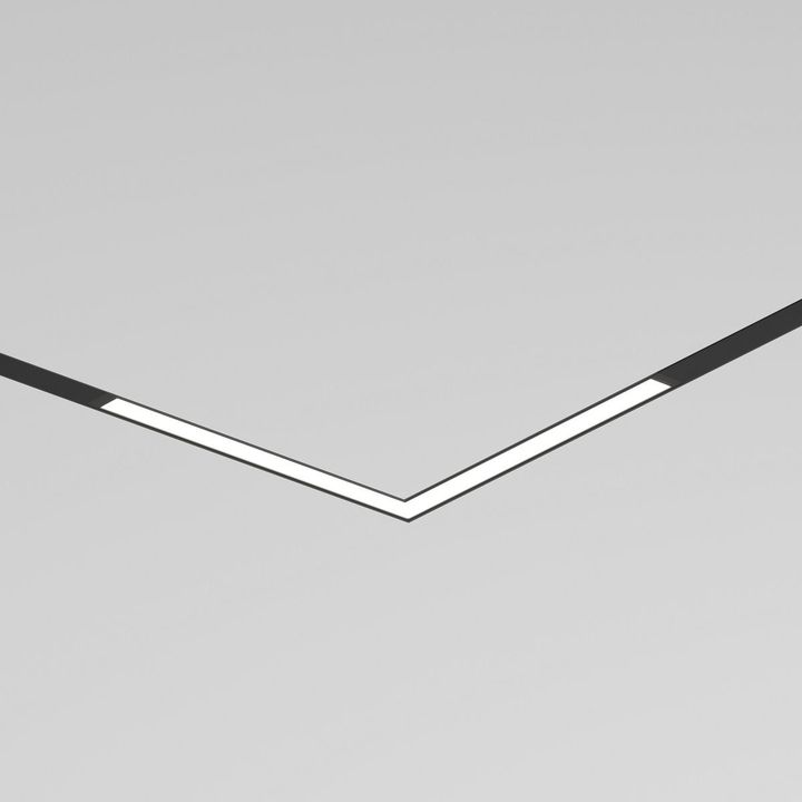 Трековый светодиодный светильник Denkirs Simple Linear DK8114-BK