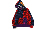 A Bathing Ape Color Camo Crazy Shark Full Zip Худи