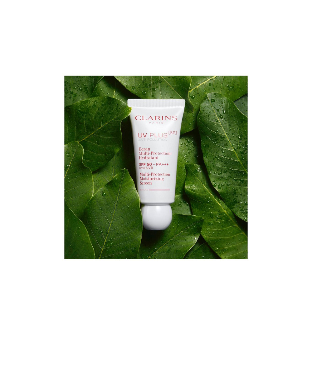 Clarins UV PLUS [5P] Anti-Pollution Rose - увлажняющий флюид SPF 50 /   30  ml  / GTIN 3380810424072