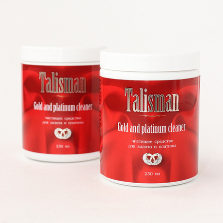 Средство ТАЛИСМАН для очистки изделий из ЗОЛОТА И ПЛАТИНЫ (230 мл).