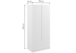 Шкаф Мадера Ш1800 ЛДСП белый