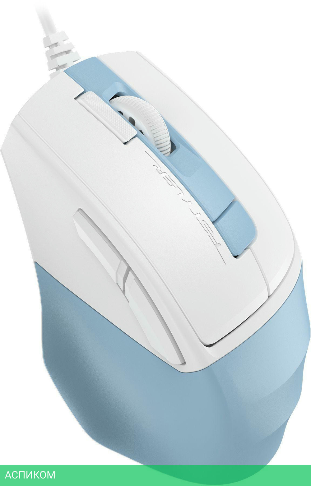 Мышь A4Tech Fstyler FM45S Air голубой/белый/Icy Blue