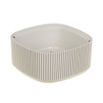 Кашпо СТРИП квадратное 165*165мм 0,9 л со вставкой М3249