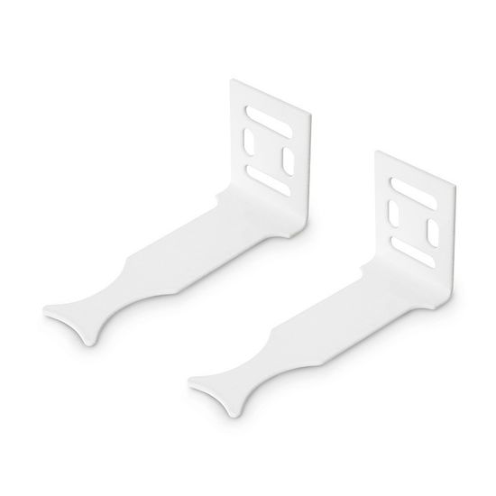 Кронштейн угловой белый универсальный для радиаторов