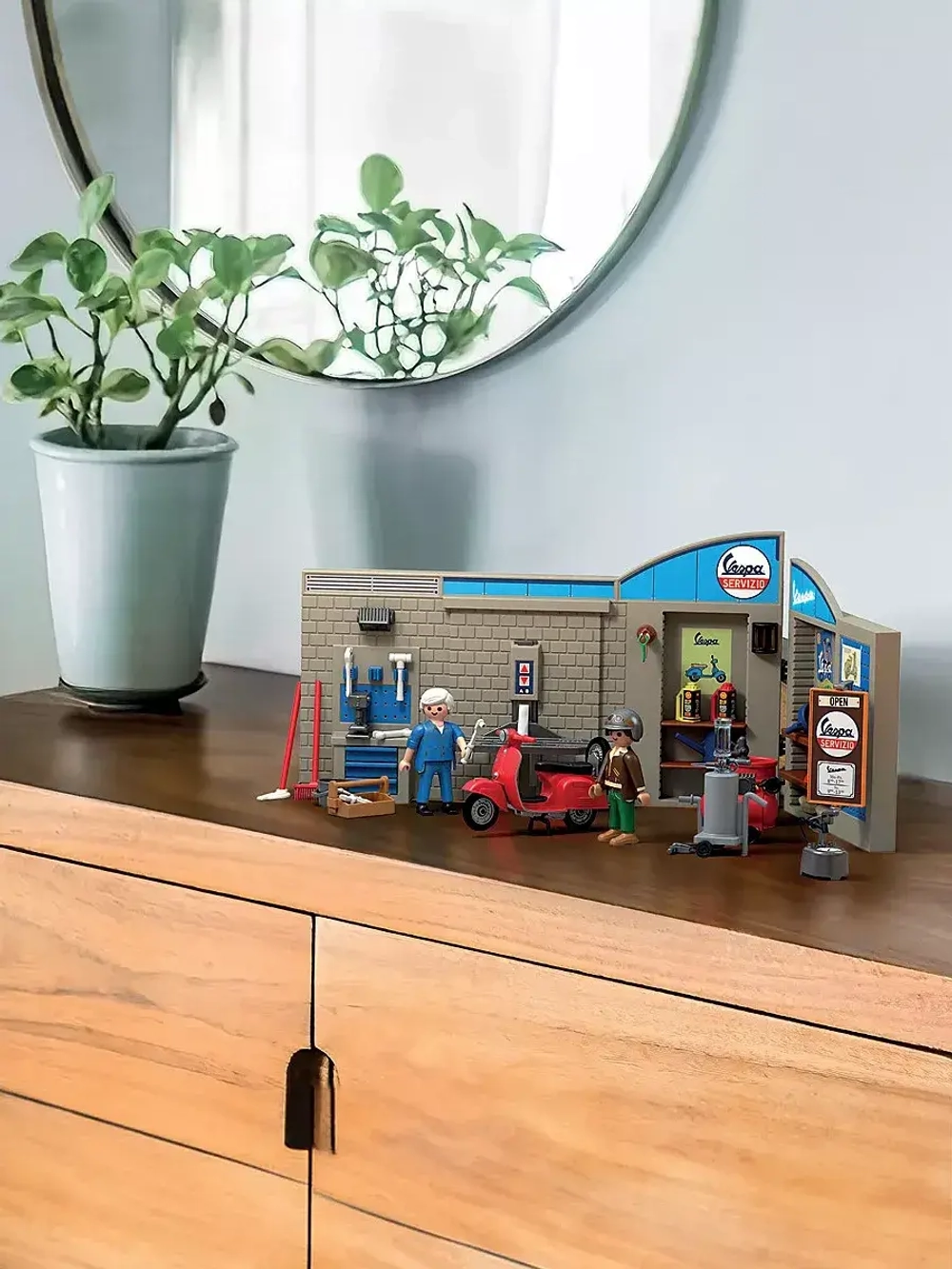 Набор Гараж Vespa 60-х годов 71620