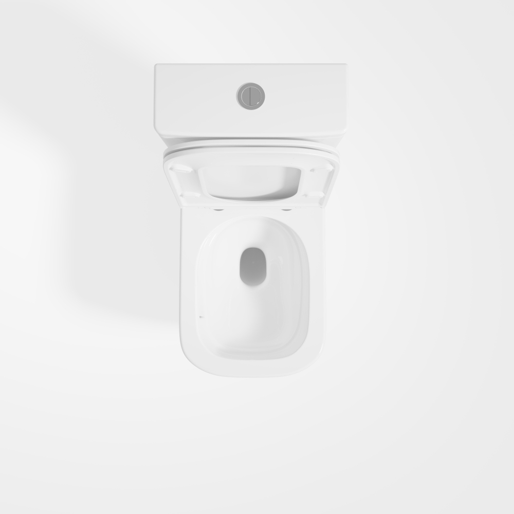 Унитаз-компакт Tornado Bien VT2-51T, белый, ультратонкое сиденье soft-close, P-trap