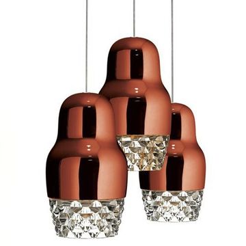 Fedora 3 Light Cluster Pendant Light from AXO Light