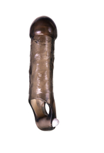 Насадка Toyfa XLover черная прозрачная