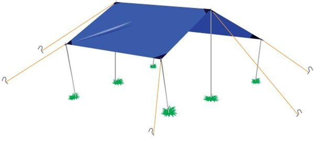 ТЕНТ 4 NORMAL 4Х6