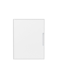 Щиток настенный Фрейм (FRAME) ЩРн-п-24 24мод. с бел. дверцей с 4 шинами PEN (2шт на 8 отверст. и 2шт на 6 отверст) бел. DKC F24W1WW