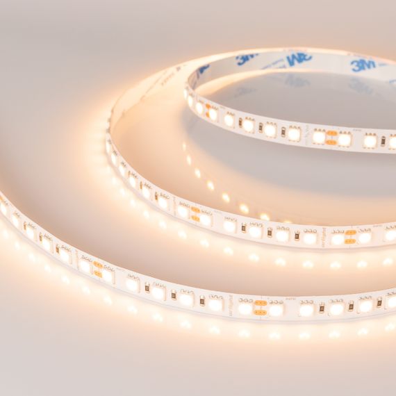 Светодиодная лента Arlight 23W/m 96LED/m 5060SMD теплый белый 5M RT-B96-10mm 24V Warm2700 017425(2)