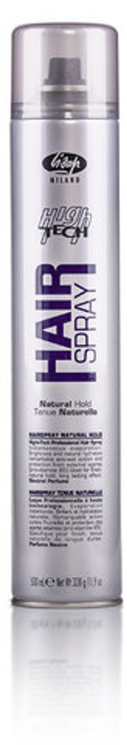 Лак для укладки волос нормальной (средней) фиксации - Lisap High Tech 500 мл