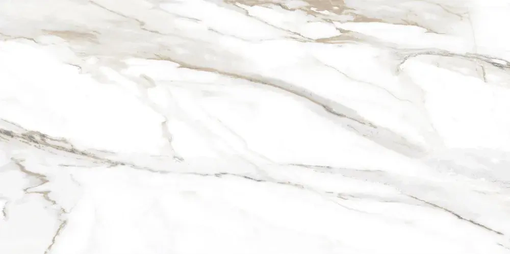 Настенная плитка ALMA Ceramica TWU09VRD004 Varadero 50x24.9 белая глянцевая под мрамор