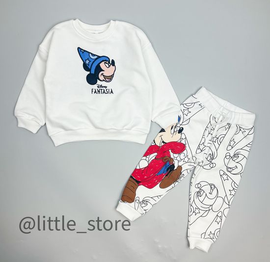 Комплект из футера "Волшебник Микки Маус"