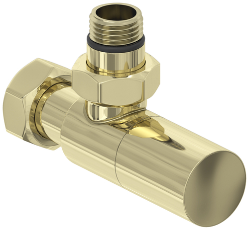 Вентиль Сунержа угловой цилиндр (G 1/2" НР х G 3/4" НГ)