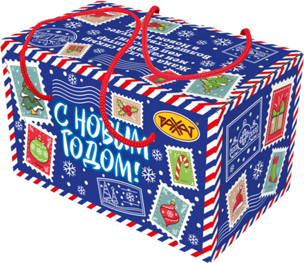Новогодний подарок Посылка х/к 900 гр.