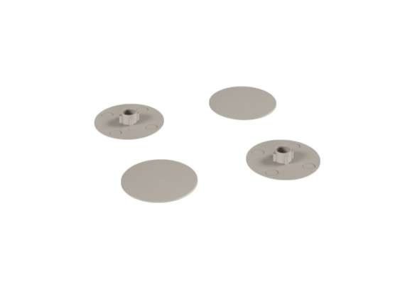 Фурнитура Комплект заглушек для эксцентриков LK-03