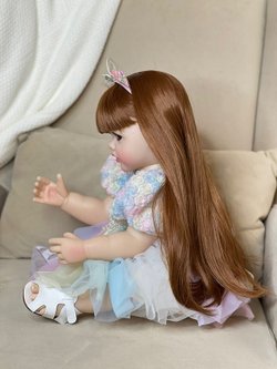 Кукла Реборн виниловая 55см в пакете (FA-540A)