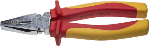 ЗУБР Профиэлектрик, 200 мм, диэлектрические комбинированные плоскогубцы, Профессионал (22145-1-20)