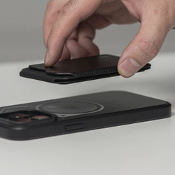 Магнитный картхолдер-подставка для iPhone Aulumu G02 Magnetic Flip Wallet & Stand-MagSafe