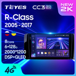 Teyes CC3 2K 9"для Mercedes Benz R-Class 2005-2017