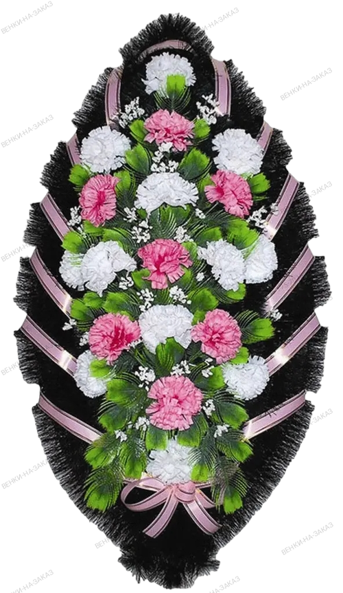 Венок на могилу «Стандарт №05» (125 см)