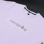 Футболка Heartz Wave Logo Black Series ED2 фиолетовая