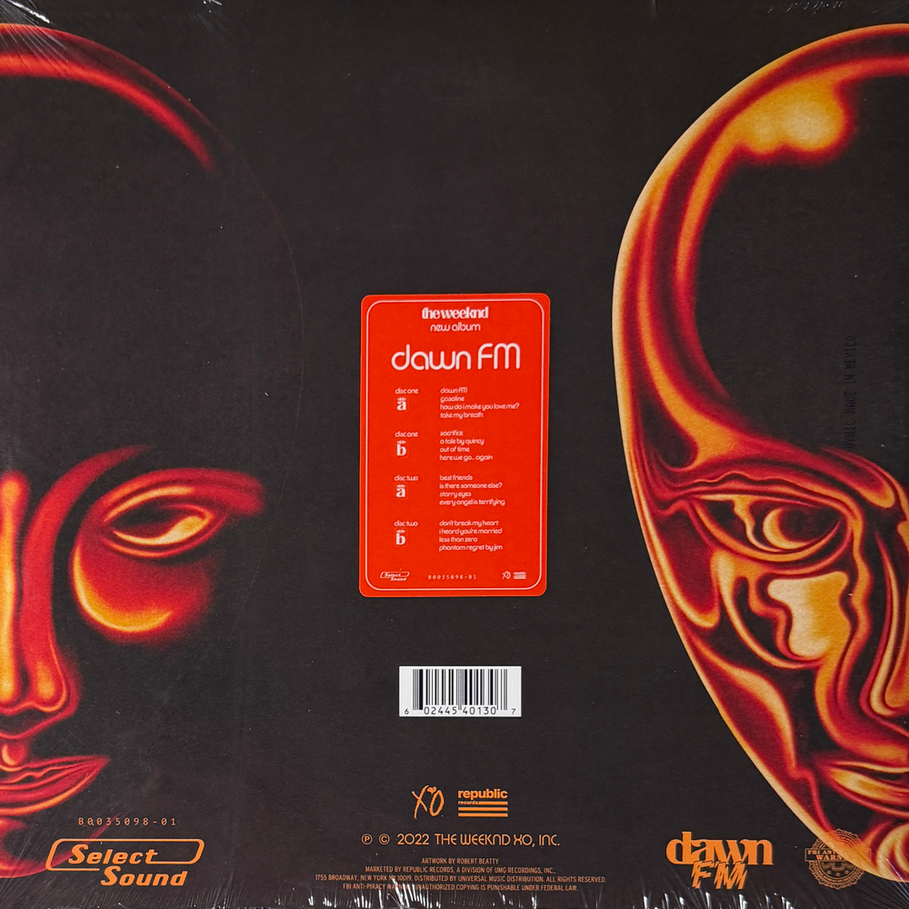 The Weeknd ‎– Dawn FM 2LP (Европа 2022г.) Т