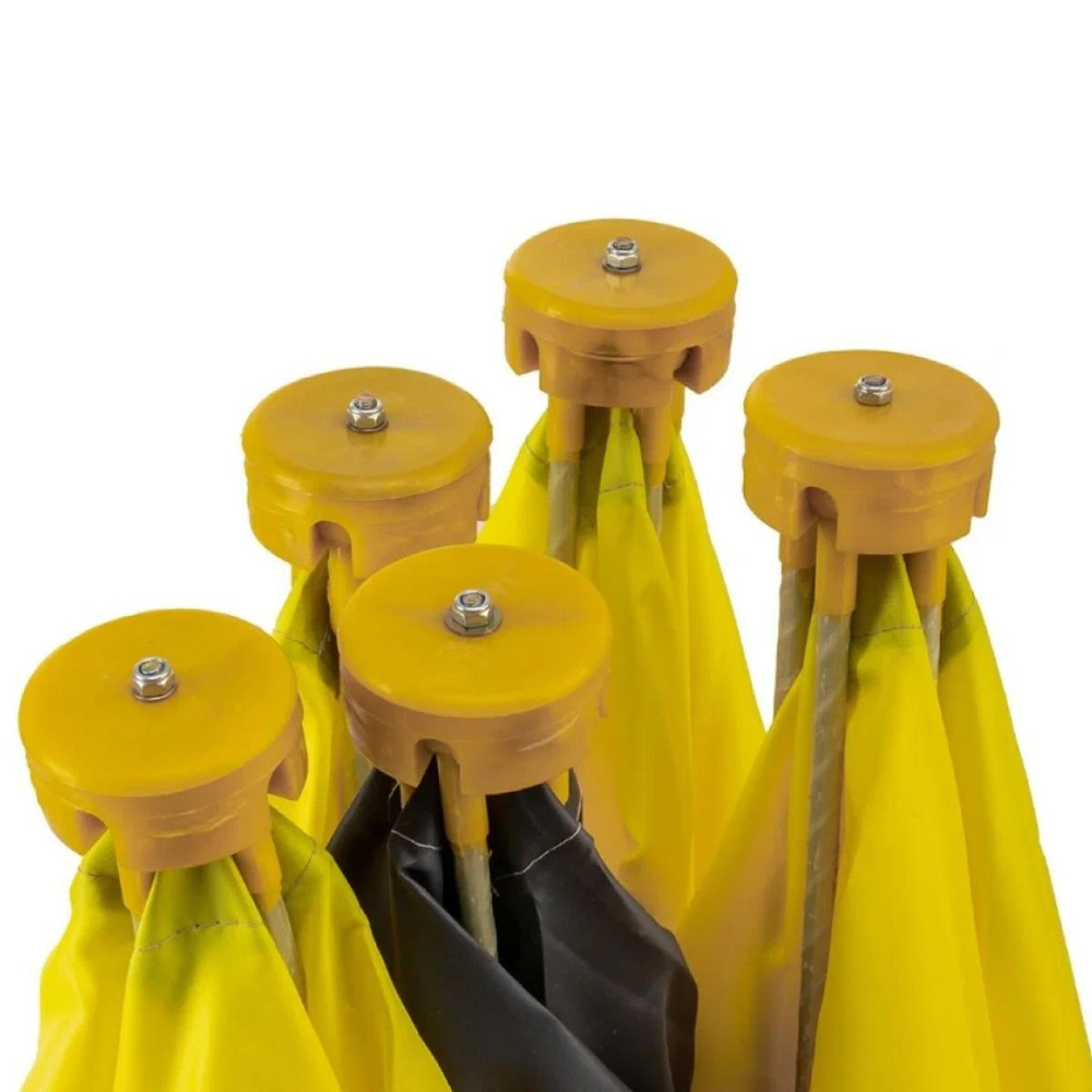 Палатка зимняя утепленная Premier Fishing Куб-2 желтый/серый (PR-WFSCI-180YG)