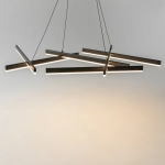 Подвесная люстра Maytoni LINE MOD016PL-L80BK