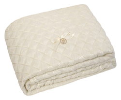 Покрывало 270х270 Blumarine Relievo молочное