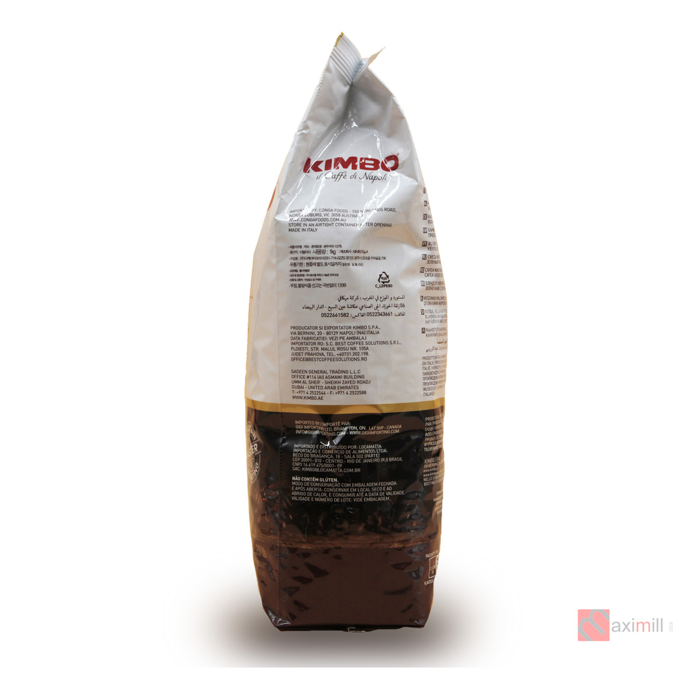 Кофе в зернах Kimbo Extra Cream, 1000 г