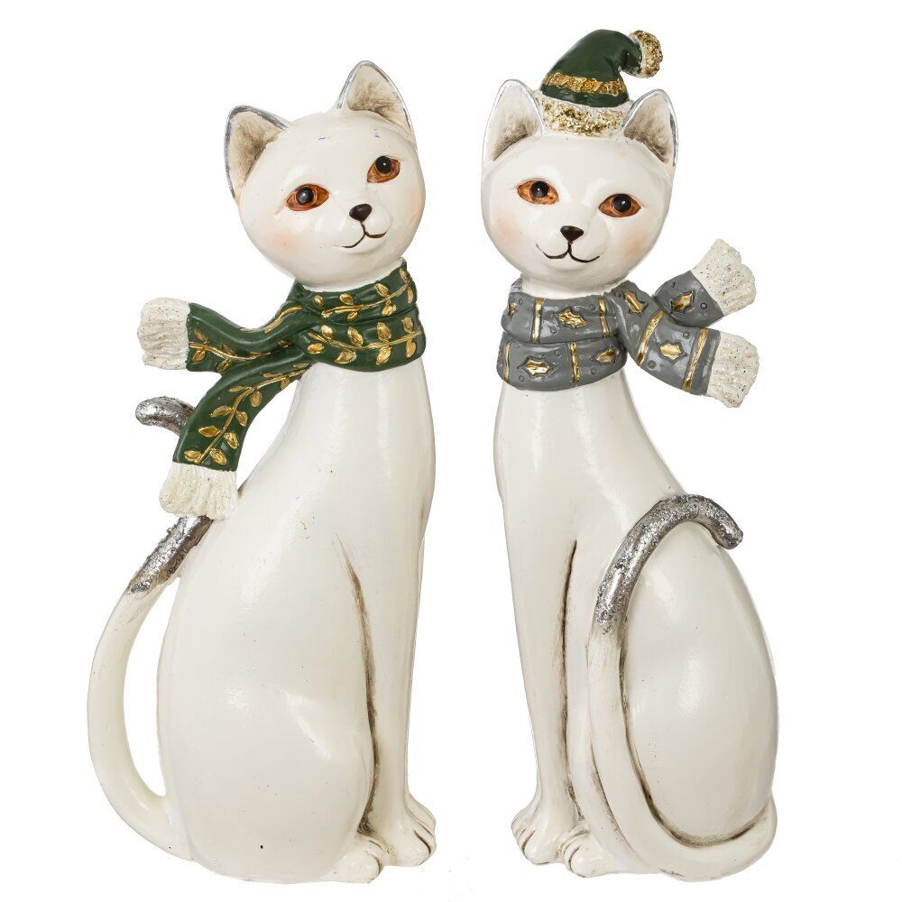 GAEM Фигурка декоративная "Кошка", L9 W7 H25 см, 2в.