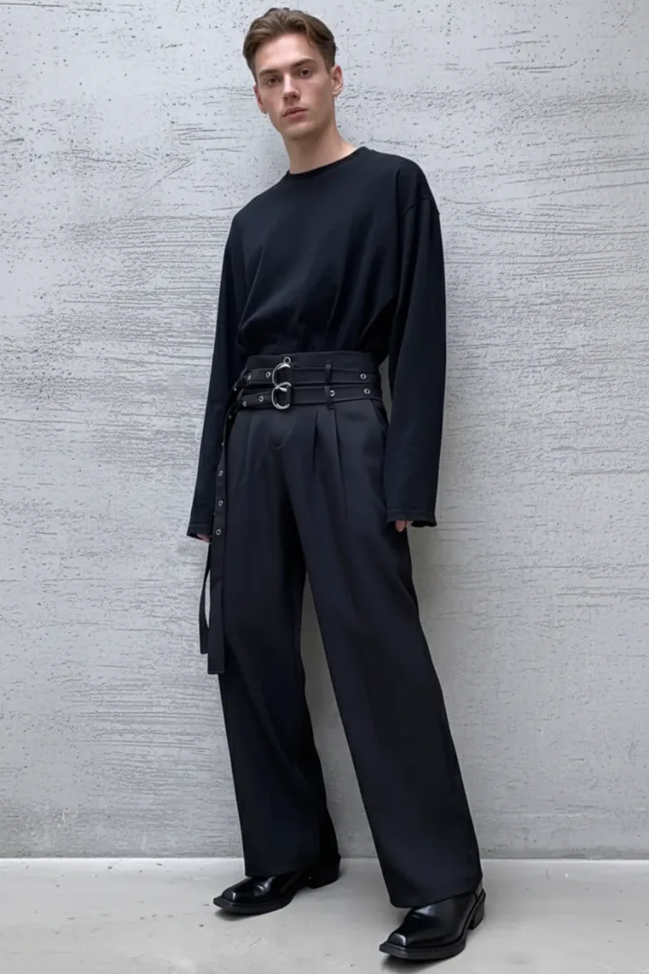 Брюки с высокой талией «KIS»