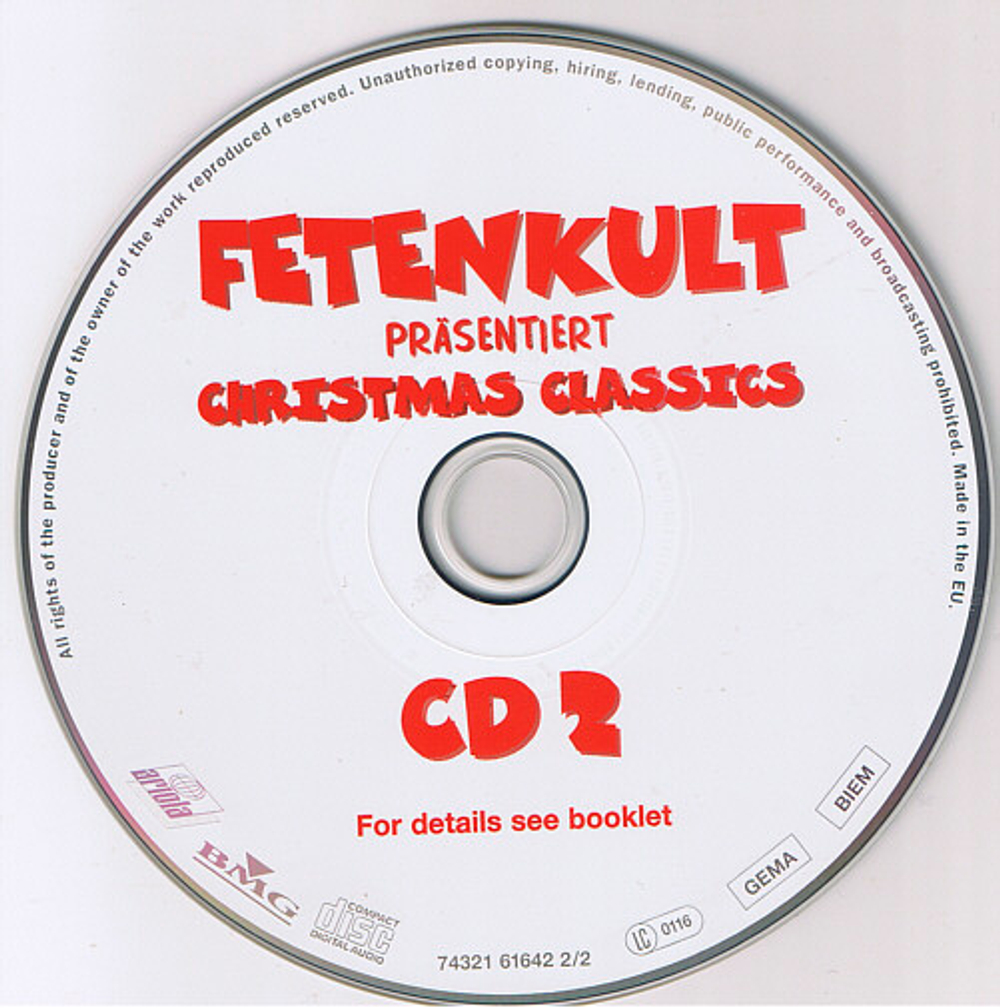 Сборник / Fetenkult Christmas Classics (2CD)