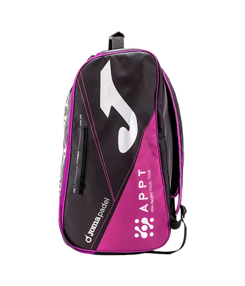 Сумка для падел Joma Asian Pacific Padel Tour Violet-Black 2025, прочная и вместительная
