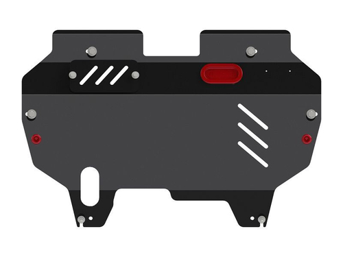 Защита картера и КПП Sheriff для Hyundai Coupe II (GK) 2-ой Рестайлинг 2006-2009 арт.10.1075