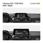 Магнитола для BMW 1 серия F20 2017-2019 EVO - Teyes LUX ONE монитор 12.3" на Android 10, 6/128ГБ, CarPlay, 4G SIM-слот
