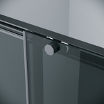 Душевой уголок Grossman Style 110х90 120.K33.05.1190.21.10 профиль Черный матовый стекло тонированное