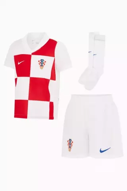 Футбольная форма Nike Croatia 2024 Home Stadium Little Kids