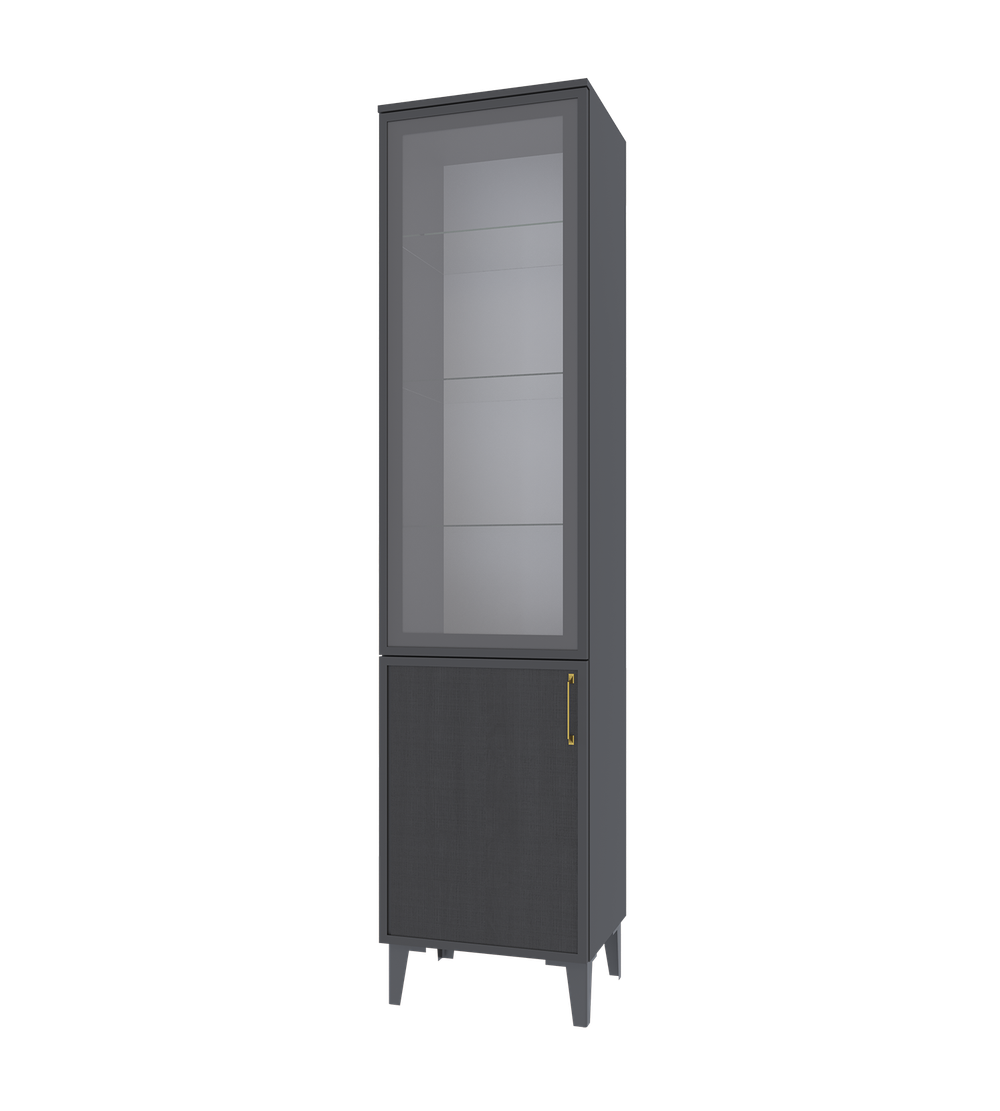 Гостиная Толедо Пенал-витрина ТШ-1