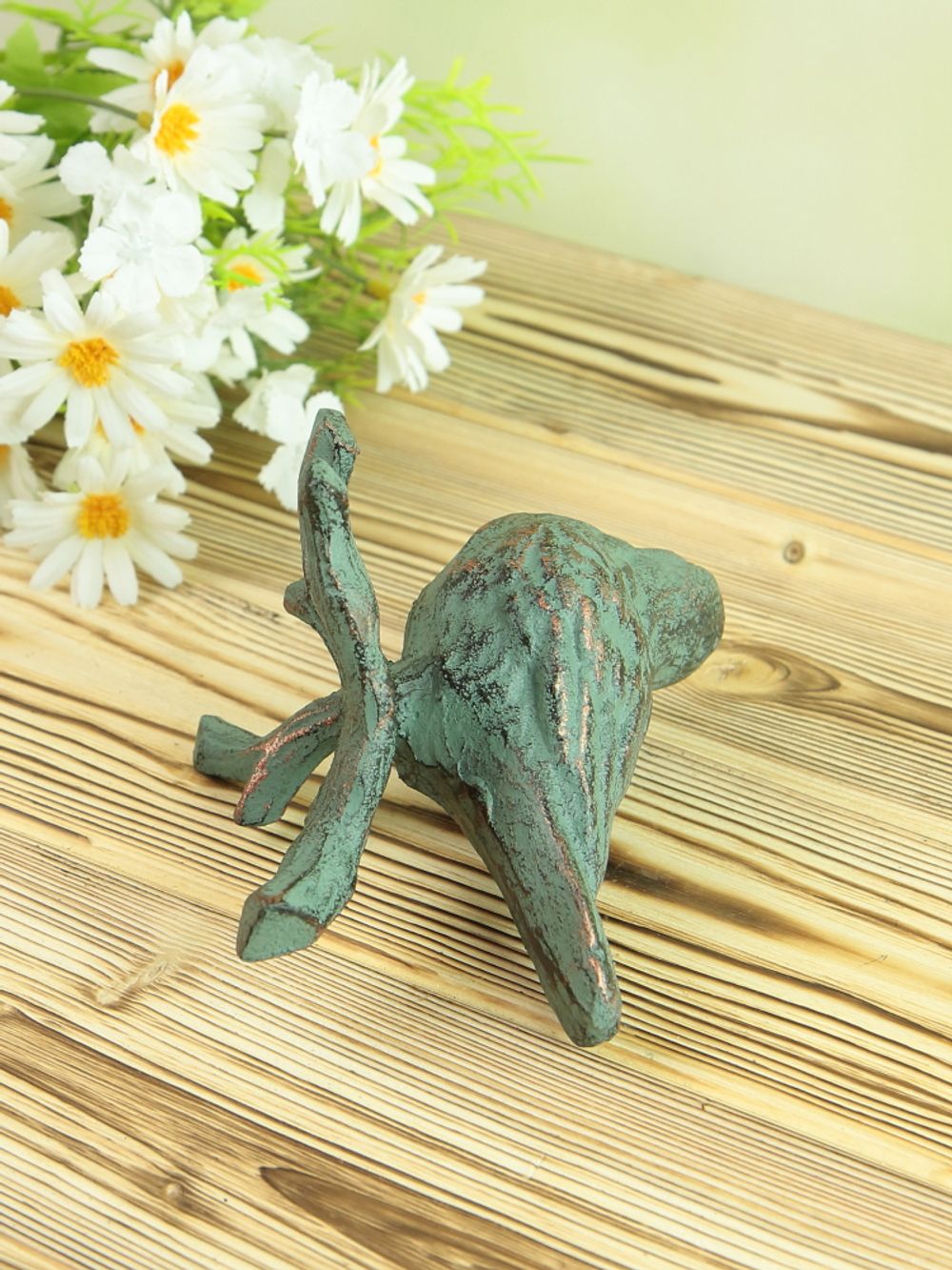 Iron Garden Фигура декоративная "Птичка поющая на ветке"