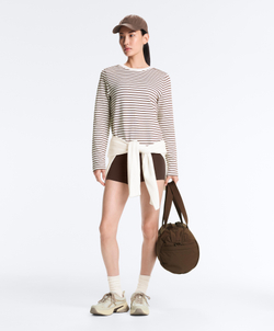 OYSHO Велосипедки Comfortlux с высокой посадкой длиной 10 см, темно-коричневый