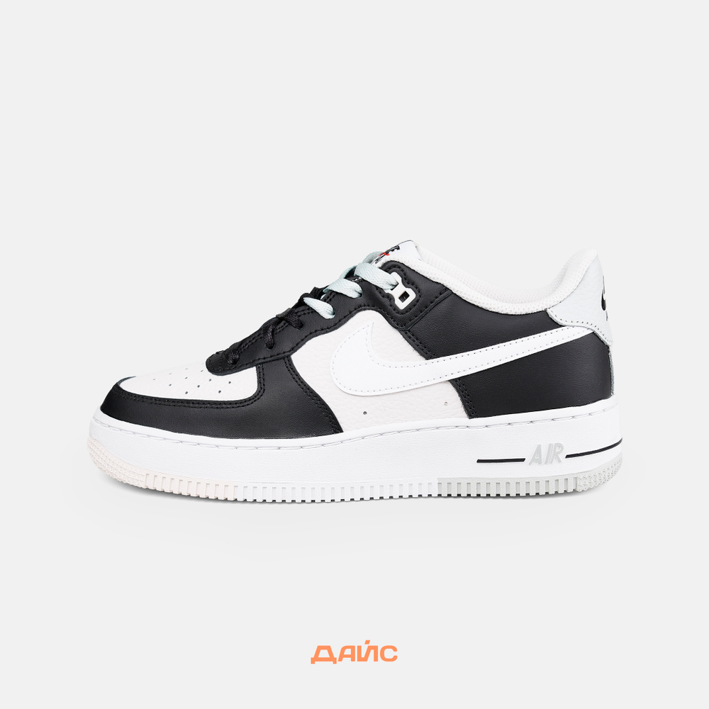 Кроссовки женские Nike Air Force 1 Low LV8 GS "Black Phantom Split" 